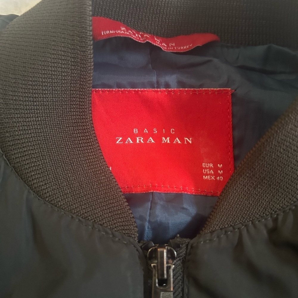 Zara Lightweight Bomber Jacket, Size s - Picture 2 of 4